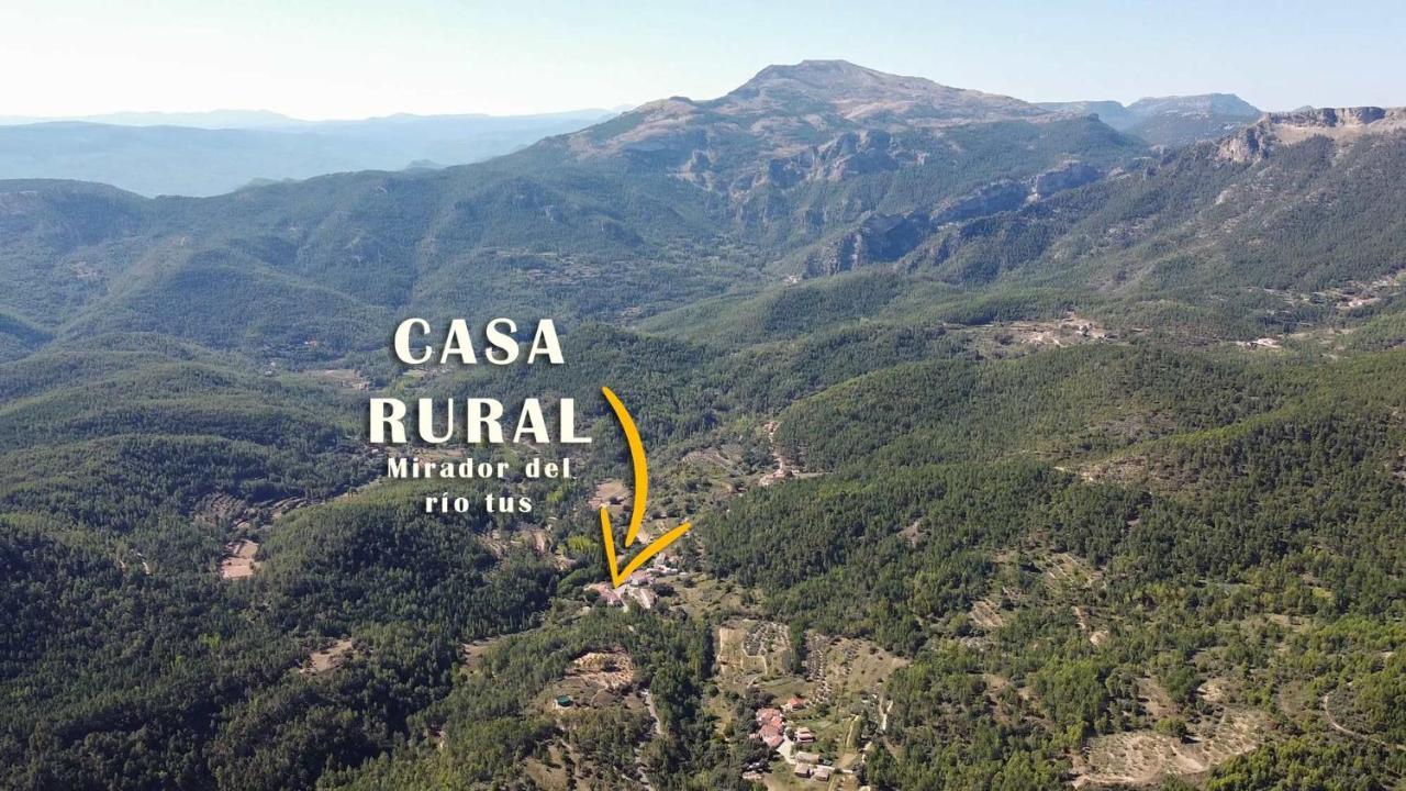Casa Rural Mirador Del Rio Tus, En Yeste Kültér fotó